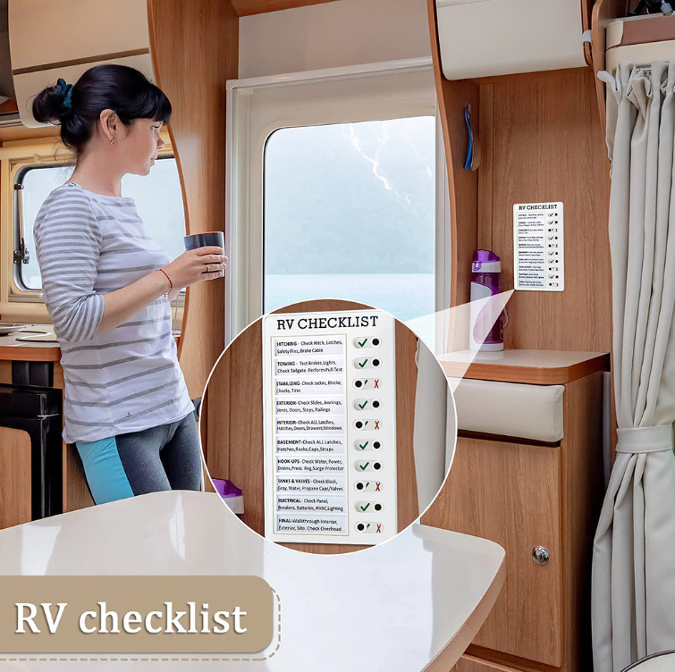 Bảng Ghi Chú Checklist Nhanh ELDER CARE, MY CHORES, RV CHECKLIST