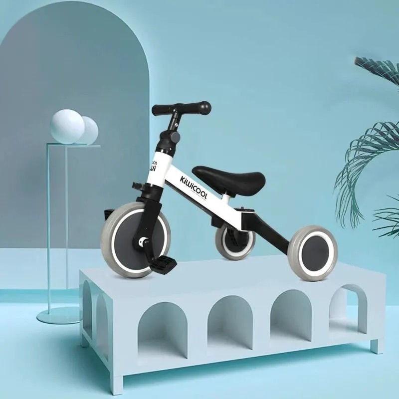 Xe đạp Xe đạp đa chức năng kiwicool thông minh cao cấp 3 chế Độ Cho Bé 1 tuổi đến 5 tuổi mã KN24
