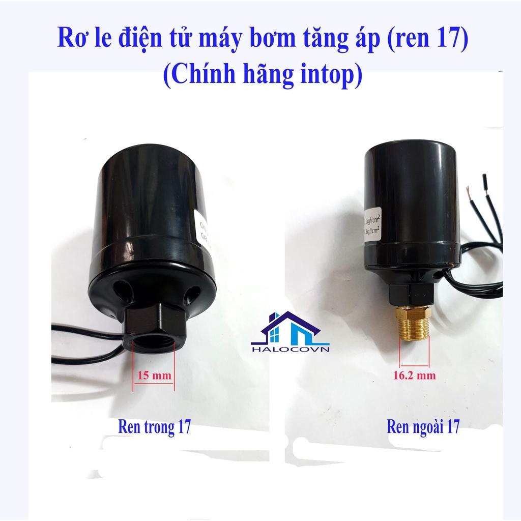 Rơ le điện tử máy bơm tăng áp loại tốt ren 17