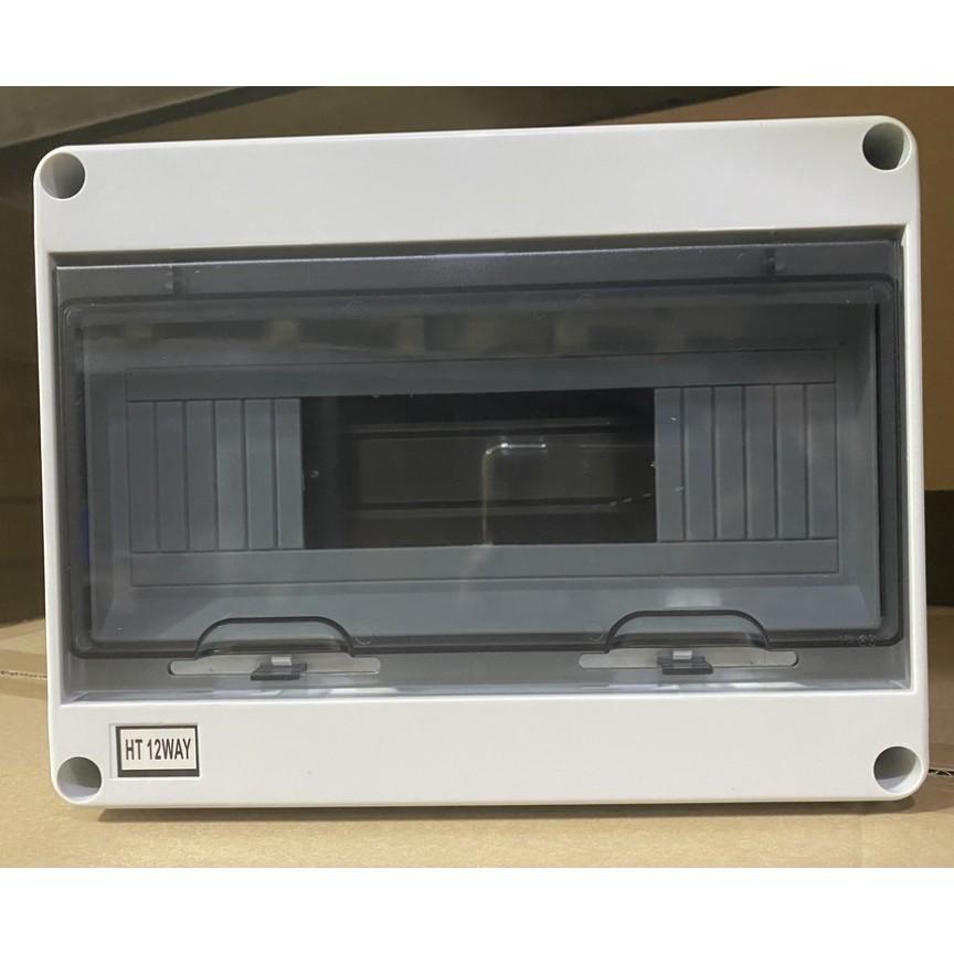 Vỏ Tủ điện cho hệ thống điện gắn 6 át đôi HT-12WAY