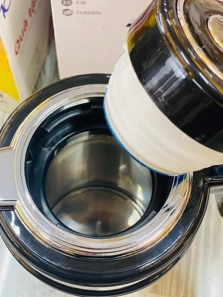 Ấm siêu tốc 3 lít kiêm thủy giữ nước nóng để bàn tiếp khách tiện dụng, chất liệu bằng hợp kim cao cấp siêu bền, lõi inox giữ nhiệt tốt, mẫu mới 2023