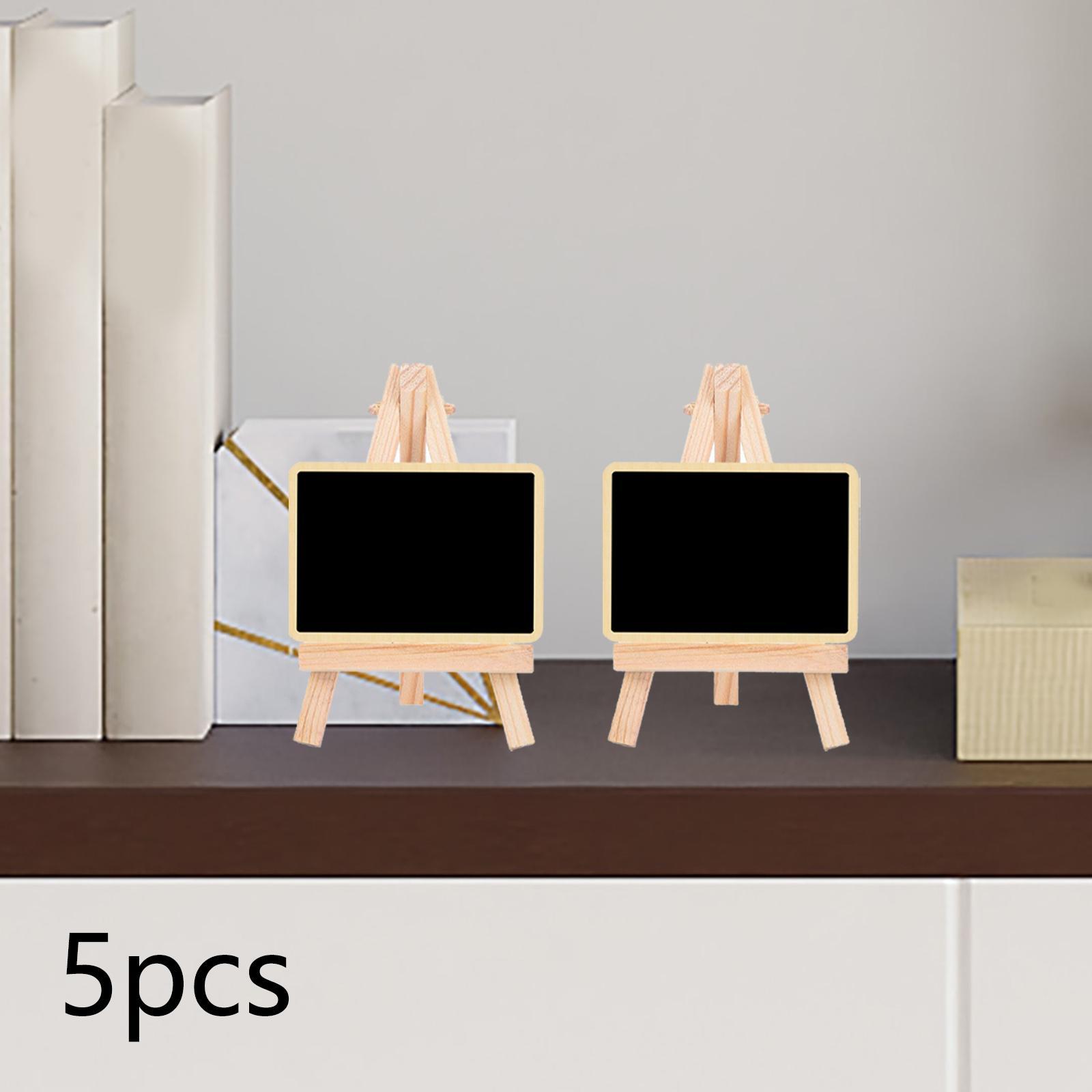 10 Pieces Blackboard Wedding Signs Wooden with Stands