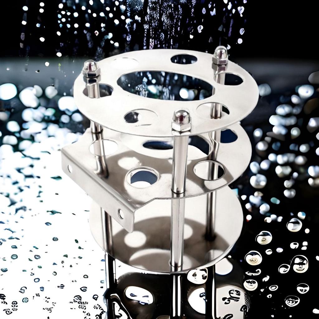 Kệ để bàn chải kem đánh răng 100% Inox 304, giá để bàn chải chất liệu chống ăn mòn chóng rỉ sét