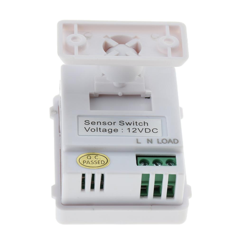 Adjustable Automatic IR Infrared PIR Body Motion Sensor Switch Detector