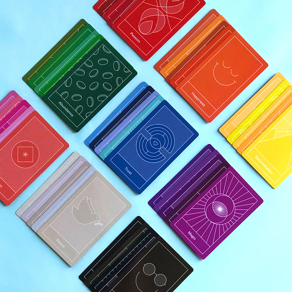 Bộ Bài Prism Oracle 45 Lá Bài 7x12 Cm