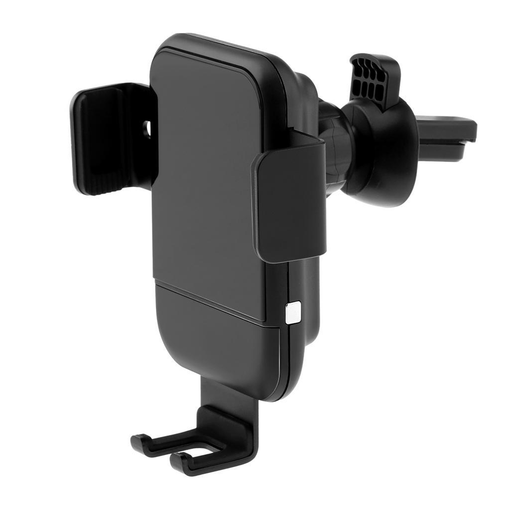 360° Automatic Clamping Wireless Car Charger Mount Holder for Mobile Phone