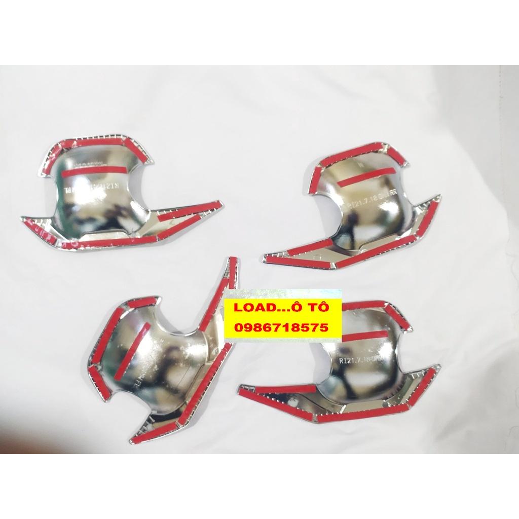 Ốp Hõm Cửa Xe Toyota Raize 2022-2021 Mẫu Mạ Crom Sáng Bóng Cao Cấp