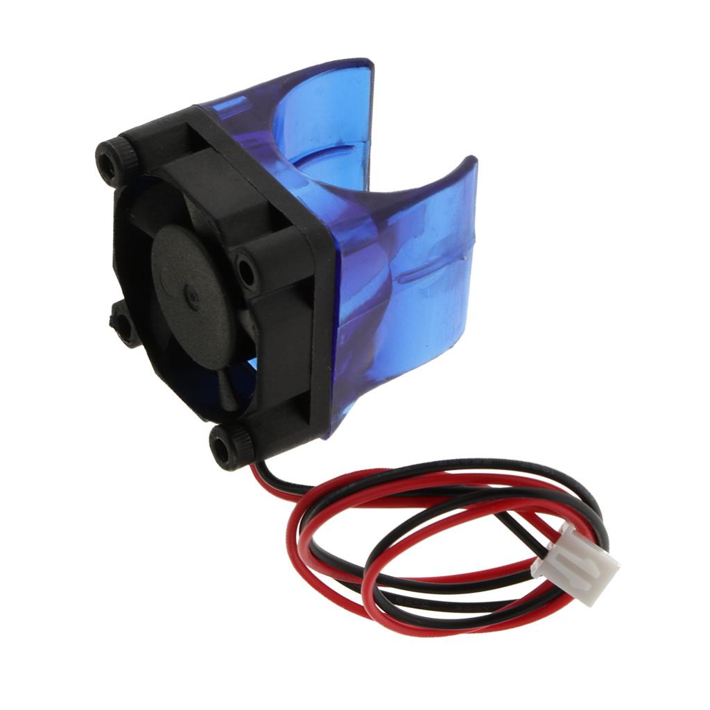 V6 Cover For Cooling Fan 3D Printer ABS 30*30mm Blue