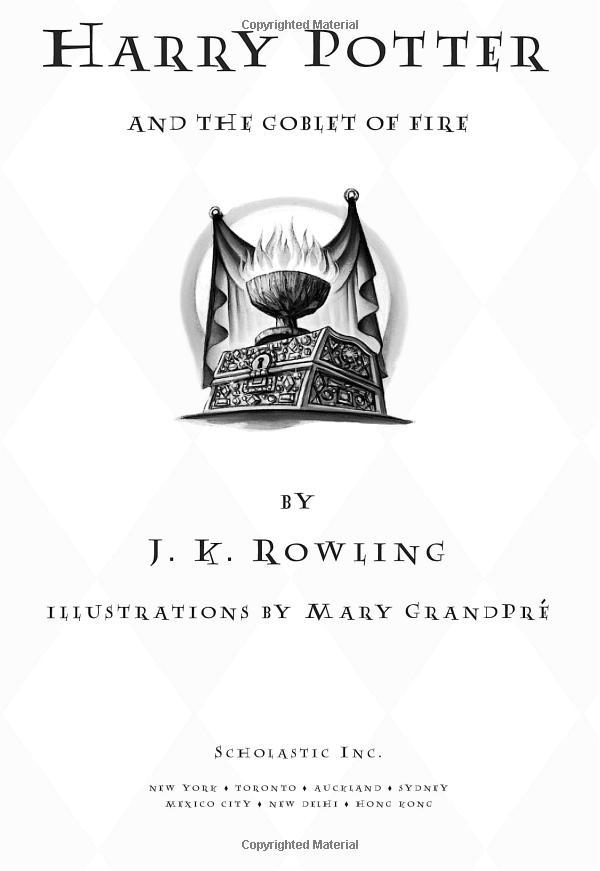 Sách Harry Potter And The Goblet Of Fire (Harry Potter và Chiếc cốc lửa) (English Book)