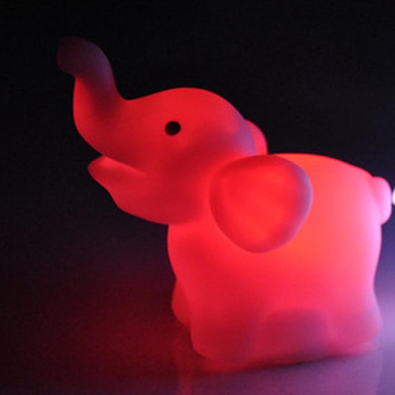 Đèn Ngủ Hình Con Voi Thay Đổi 7 Màu