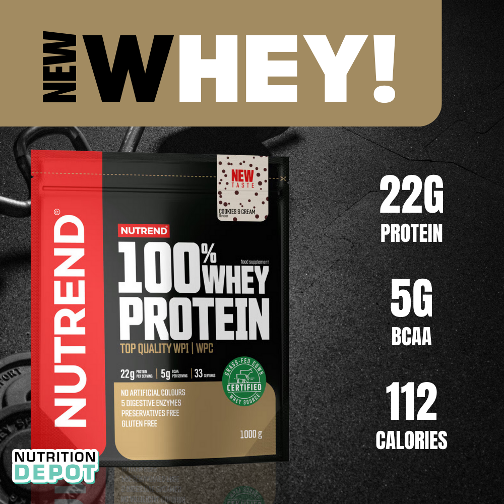 Sữa tăng cơ cho người tập gym (400g) – Nutrend 100% Whey Protein (Whey Protein Blend) - Nutrition Depot Vietnam