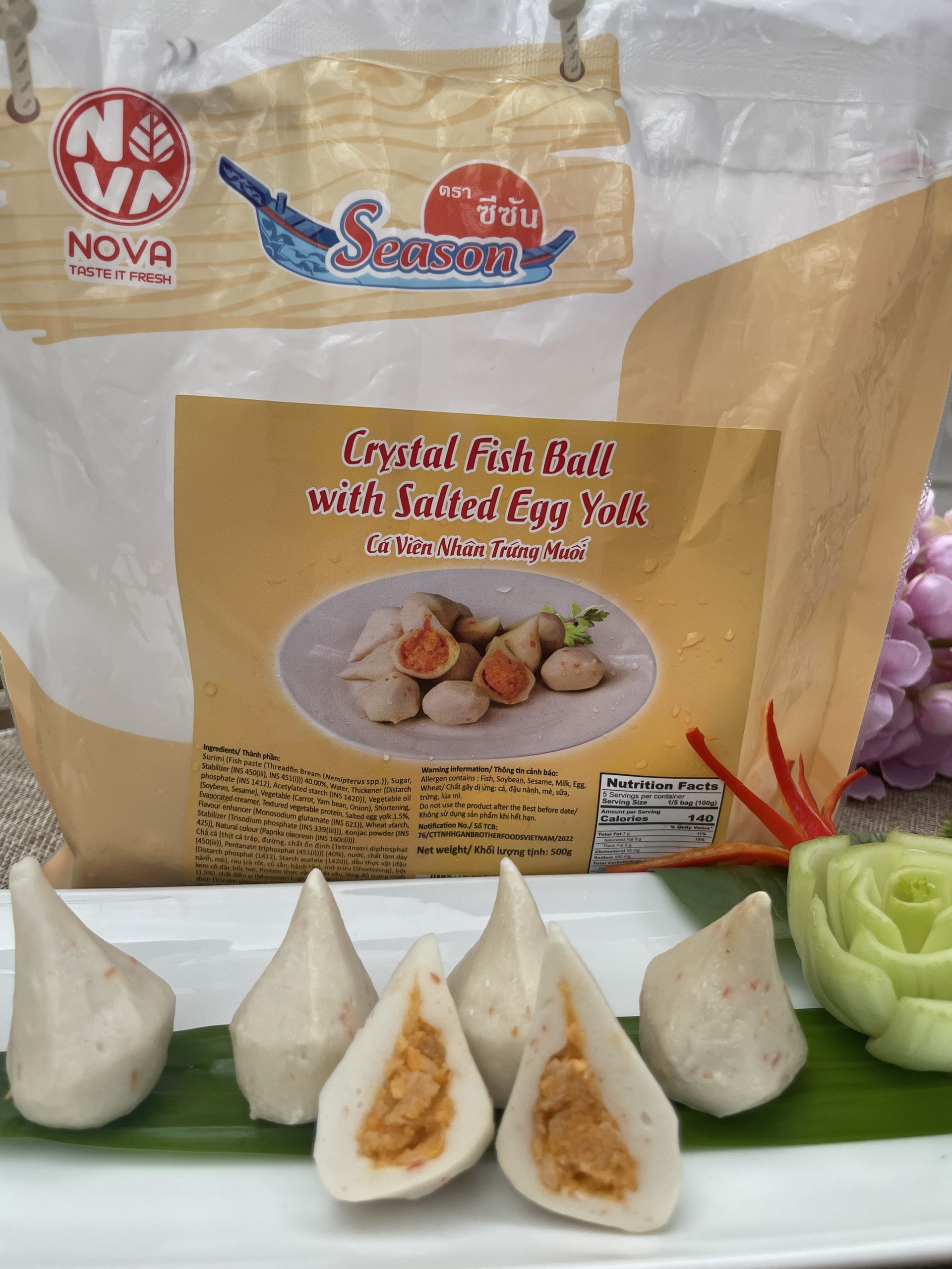 CÁ VIÊN NHÂN TRỨNG MUỐI THÁI LAN 500G