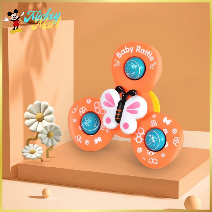 MẪU MỚI Đồ Chơi 3 Con Quay Spinner Xoay 360 độ Hình Côn Trùng Ngộ Nghĩnh Dễ Thương Phát Ra Âm Thanh Vui Nhộn cho Bé