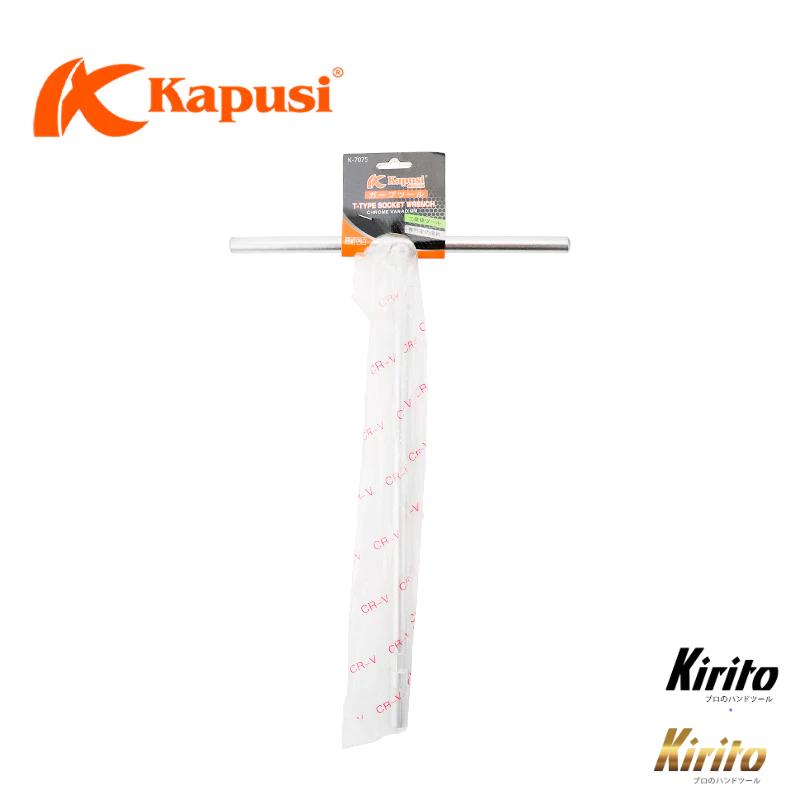 Tay Mở Ốc Chữ T Kapusi – Thép CR-V Cứng Cáp – Tay Dài – Size 6mm đến 19mm | Dụng Cụ Vặn Bu Lông, Đai Ốc Chuyên Dụng