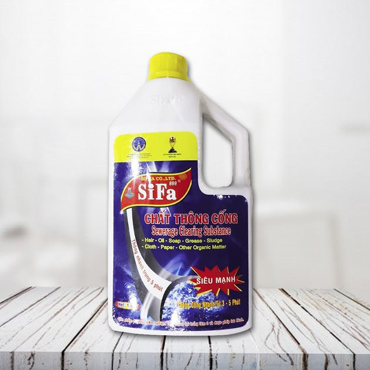 Chất Thông Tắc Cống Chống Hôi Siêu Mạnh 5 phút Sifa