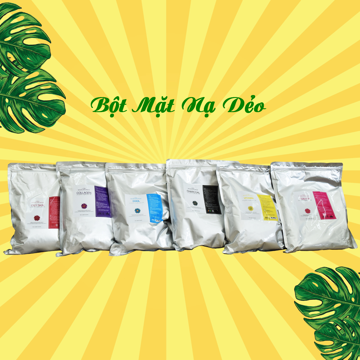 Mặt Nạ Oily - Mặt Nạ Bột Dẻo Adel Mask Hàn Quốc