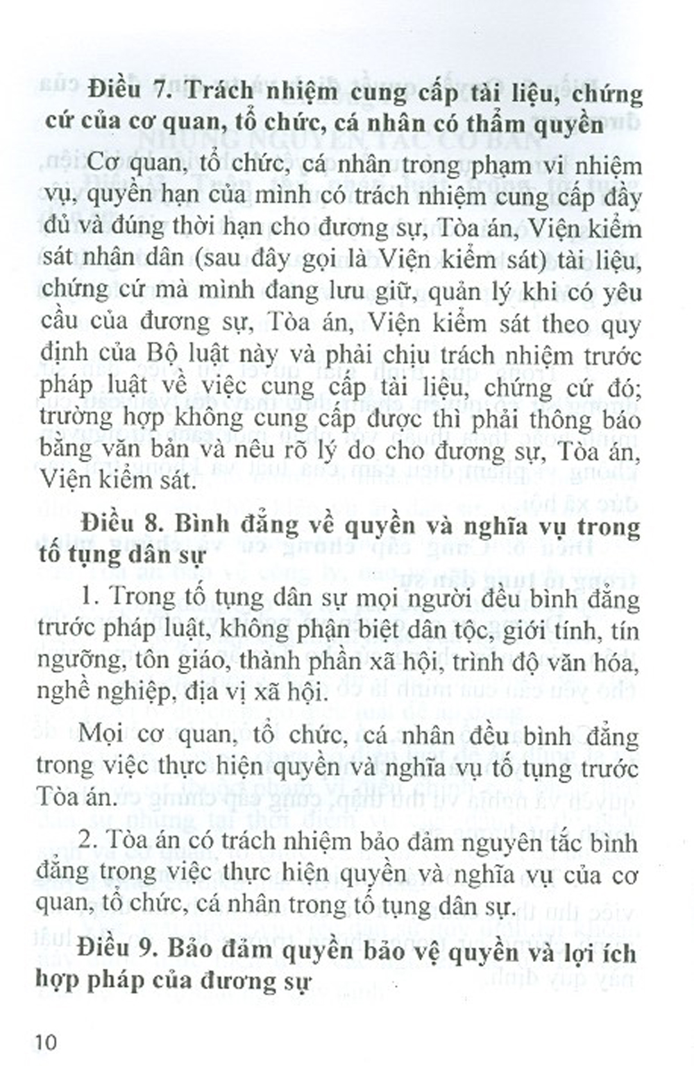 Bộ Luật Tố Tụng Dân Sự Nước Cộng Hòa Xã Hội Chủ Nghĩa Việt Nam