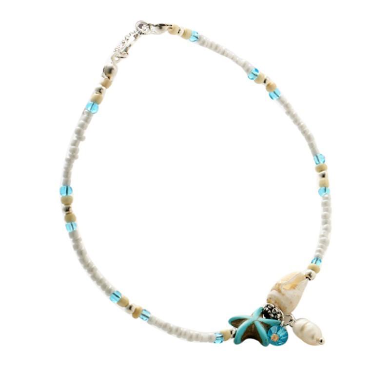 Vòng Đeo Chân Mặt Hình Sao Biển Kiểu Dáng Thời Trang