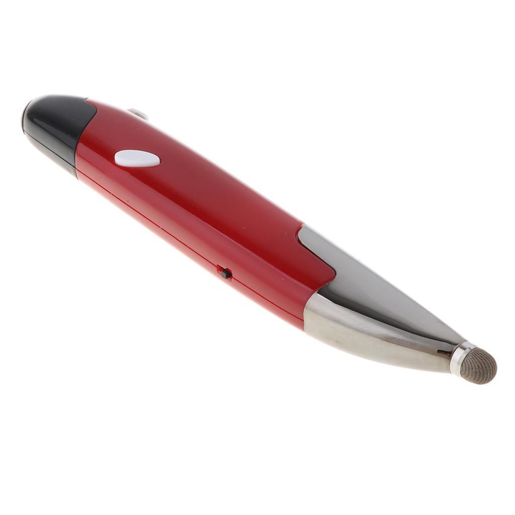 USB Wireless Optical Pen Mouse Smart Mouse for Laptop Computer Red