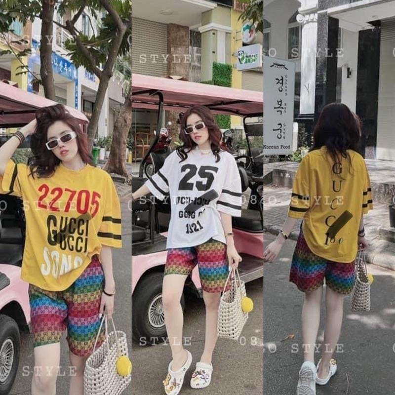 SET ÁO THUN KÈM QUẦN SHORT