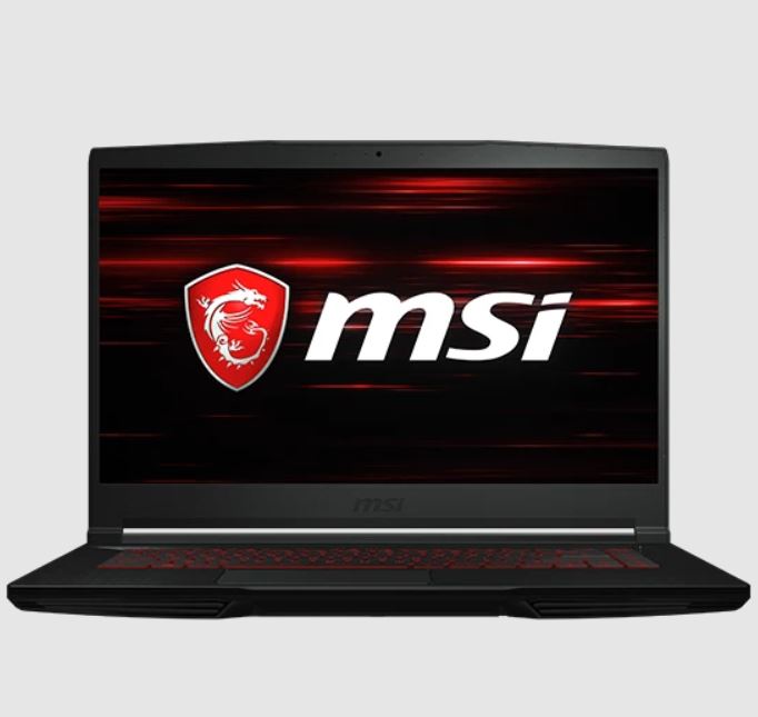 Laptop MSI Gaming GF63 Thin 11SC-664VN (I5-11400H Gen 11th | 8GB DDR4 | SSD 512GB PCle | VGA GTX 1650 4GB GDDR6 | 15.6 FHD IPS 144Hz | Win11| Black) - Hàng Chính Hãng