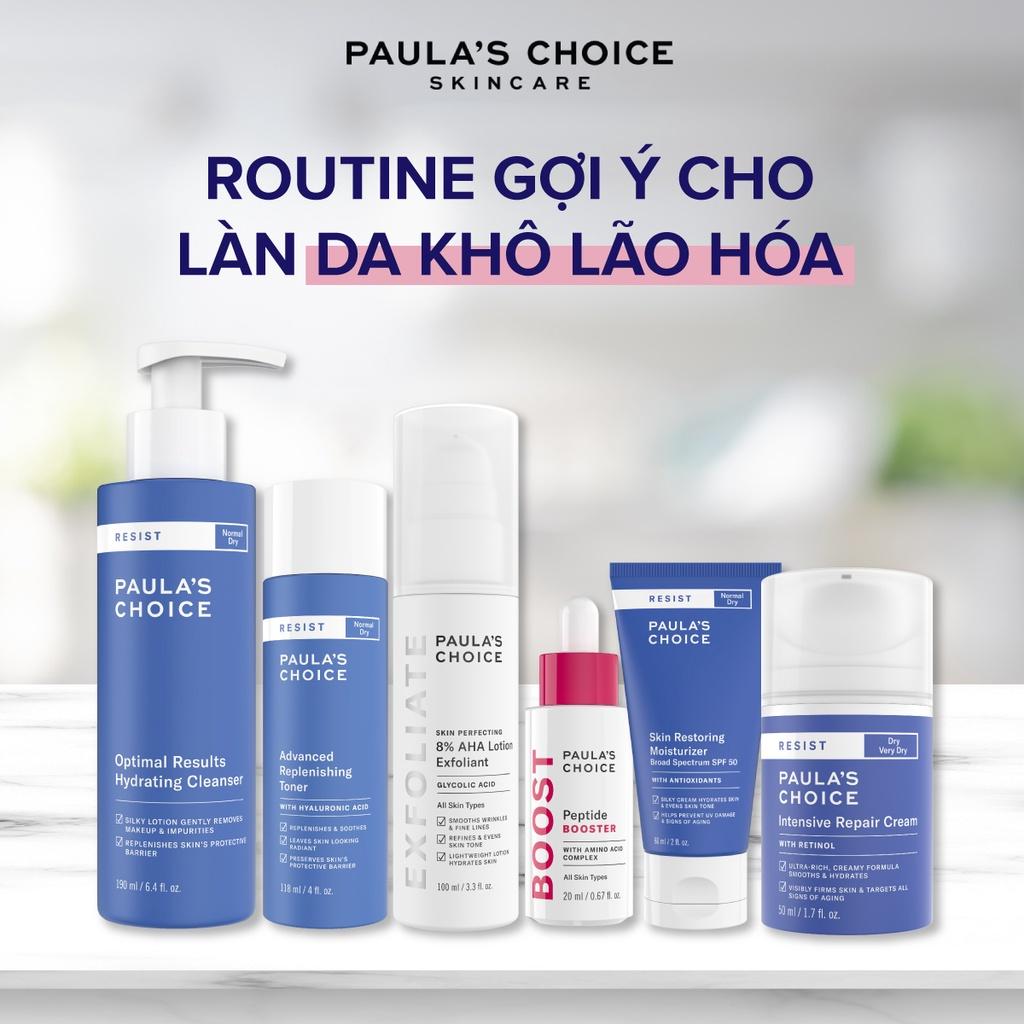 Kem chống nắng phổ rộng cho da khô lão hóa Paula's Choice Resist Skin Restoring Moisturizer SPF 50 (Mã 7970)