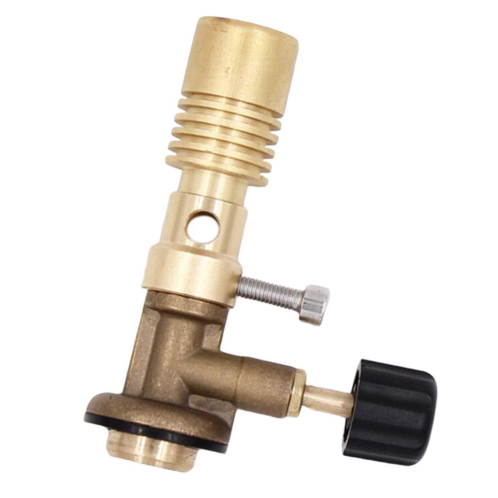 Portable Brass Propane Gas  Burner for Camping  Lab
