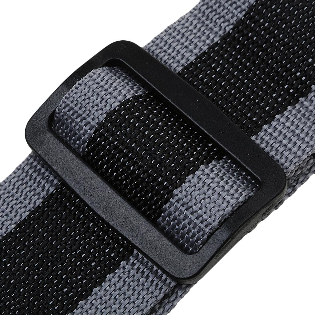 Guitar Leather Ends Strap Belt with 3 Pieces Picks Holder Instrument Accs