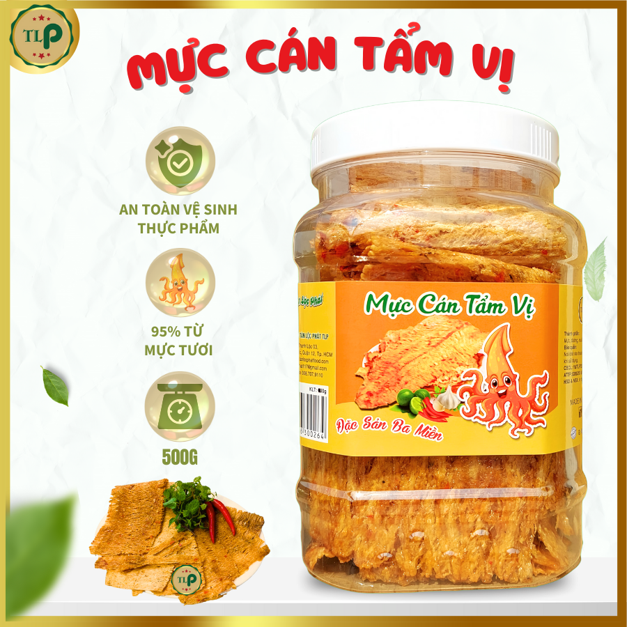MỰC CÁN TẨM GIA VỊ TÂN LỘC PHÁT