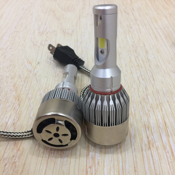 Đèn Pha Led C6 2 Tim H4, Độ sáng 3800Lm - G224