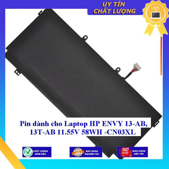 Pin dùng cho Laptop HP ENVY 13-AB 13T-AB 11.55V 58WH CN03XL - Hàng Nhập Khẩu New Seal