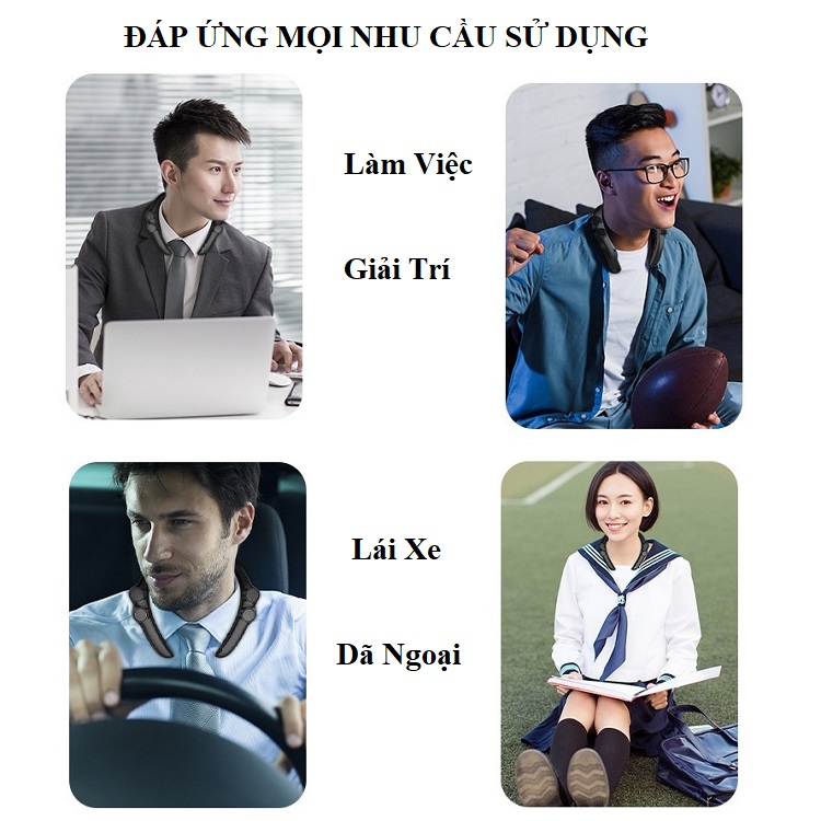 Loa Nghe Nhạc Dạng Đeo Cổ BBH-929s (kết nổi ổn định không độ trễ - Tích hợp micro có thể thực hiện nghe gọi trực tiếp)