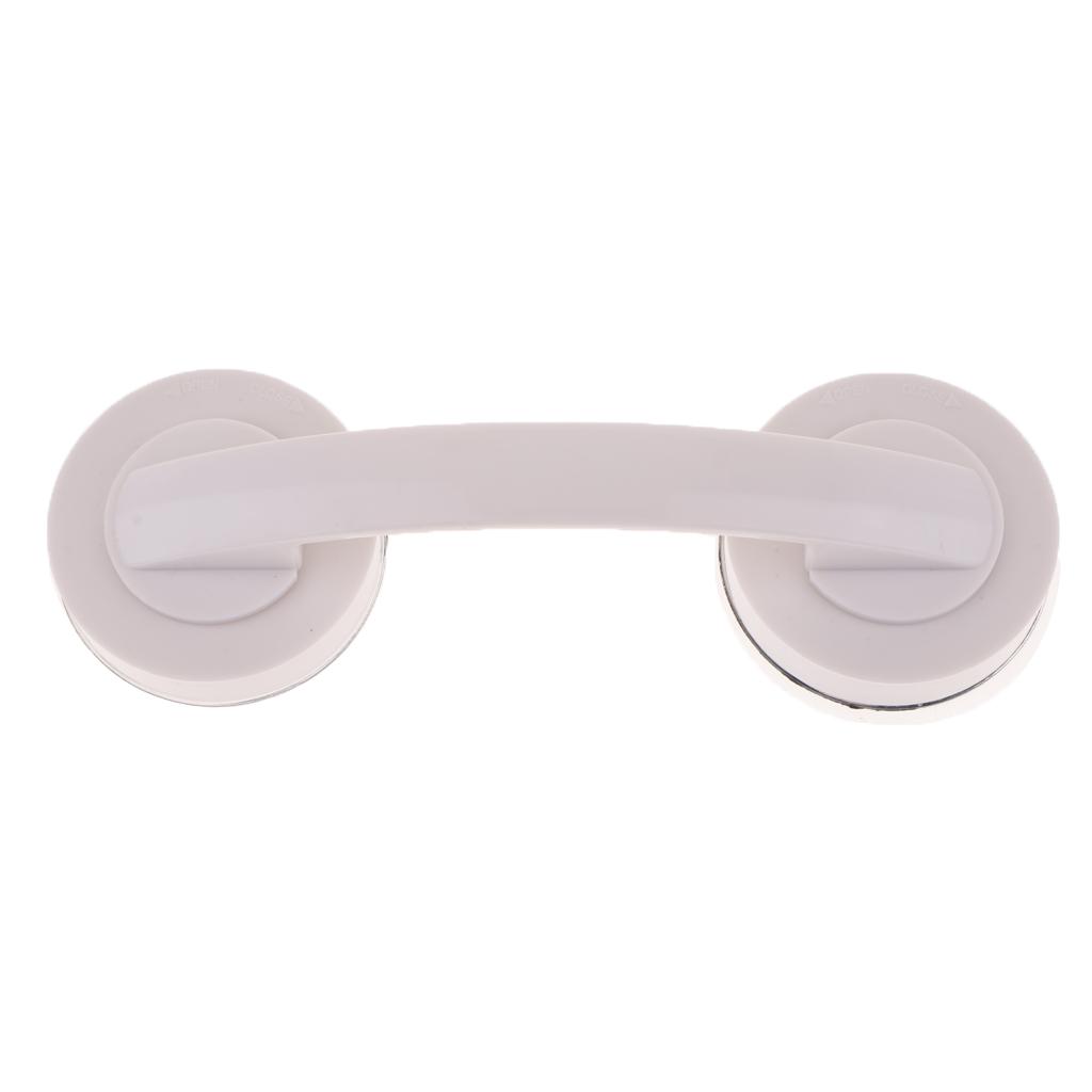Strong Suction Cup Cabinet Handle Glass Door Pull Window Knob Decor Silver L