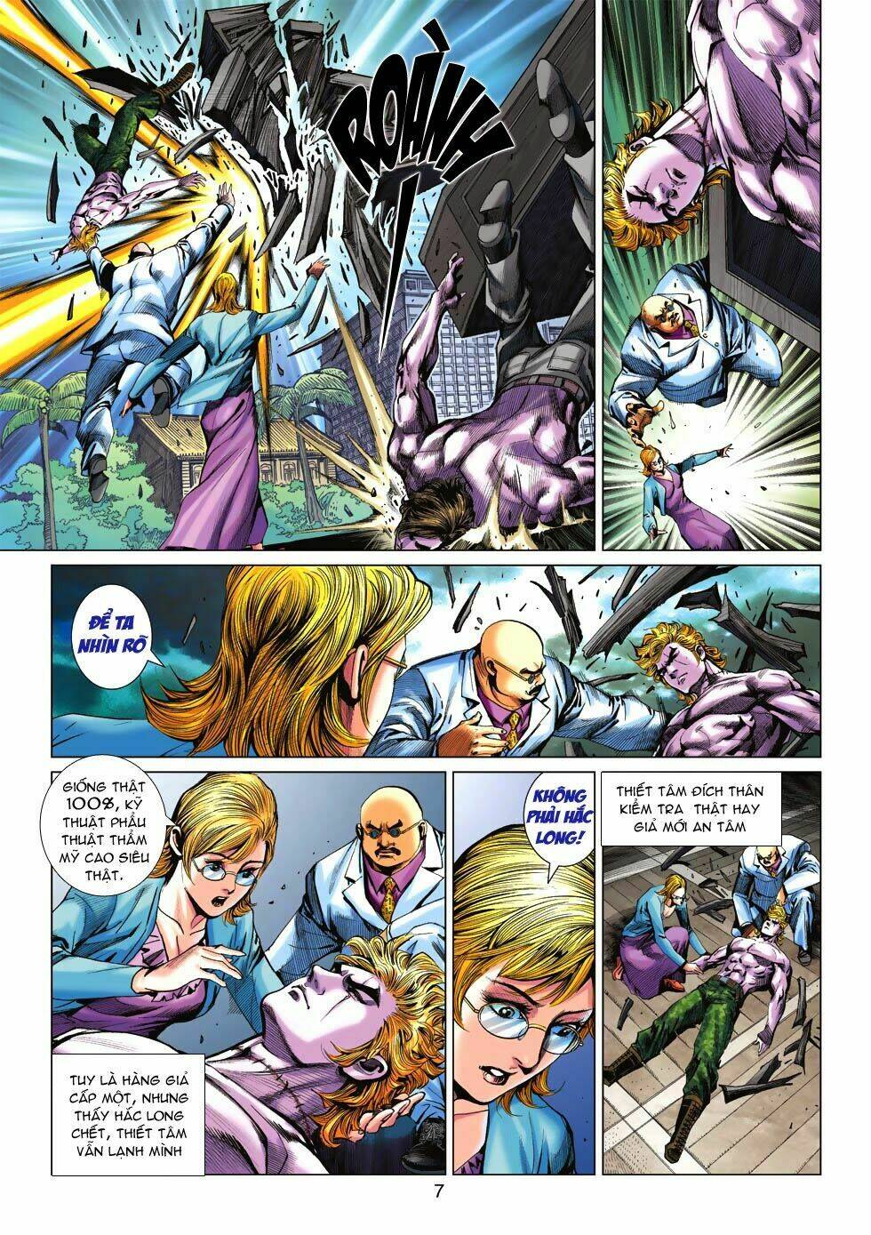 tân tác long hổ môn chapter 550 7