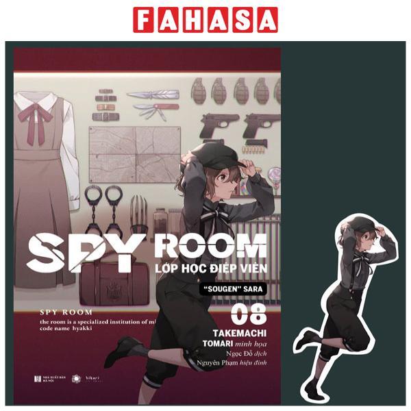 Sách - SPY ROOM - Lớp Học Điệp Viên - Tập 8 - Sougen Sara - Tặng Kèm Bookmark