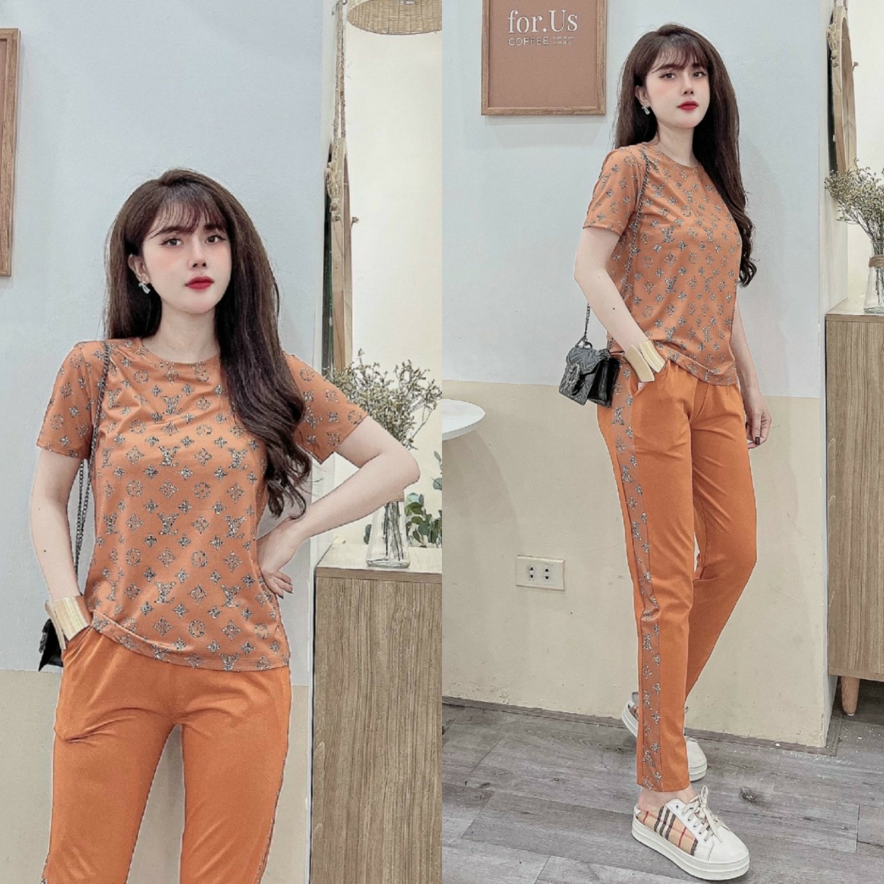 Đồ bộ thun dài họa tết (3 màu