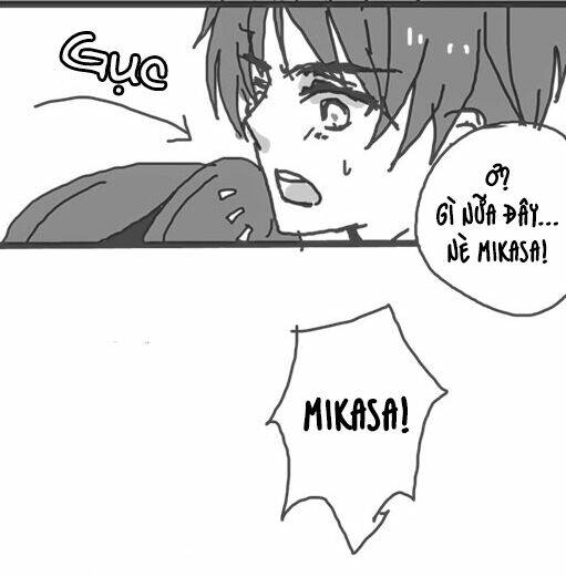 đại chiến titan - doujinshi về eremika chapter 4 14
