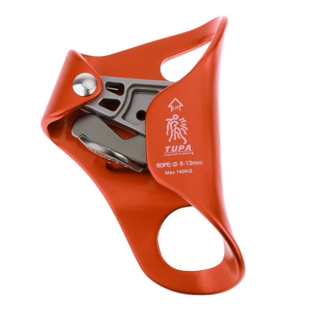 Climbing Chest Ascender Mountaineering Riser Rappelling Equipment Orange