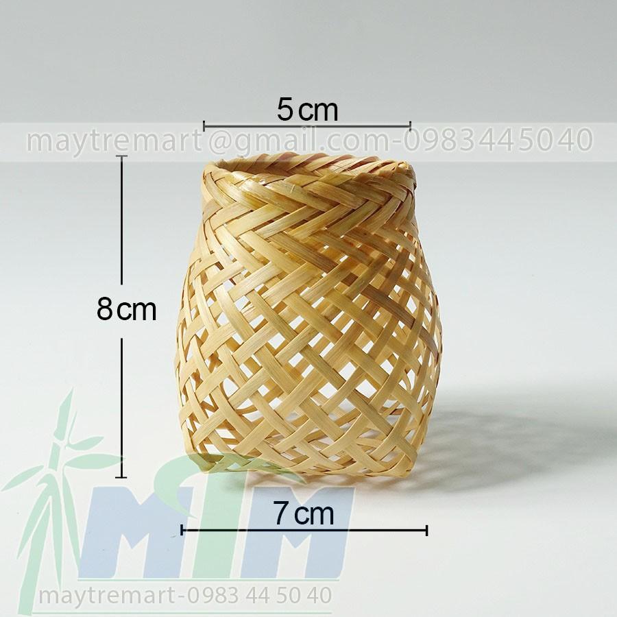Giỏ mây tre, giỏ đìa nhí - Phụ kiện trang trí, chụp hình