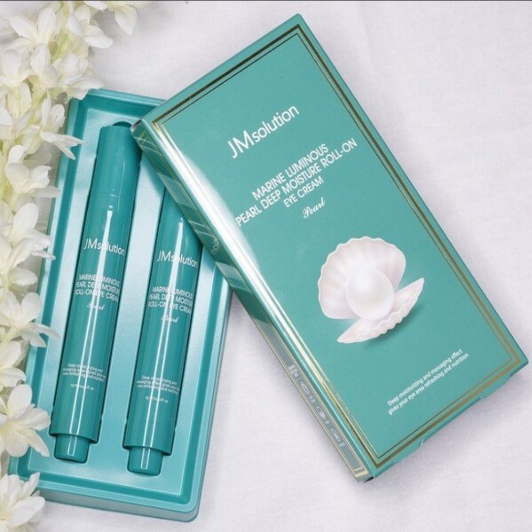 Thanh lăn mắt JM Solution Marine Luminous Pearl Deep Moisture Roll-on Eye Cream