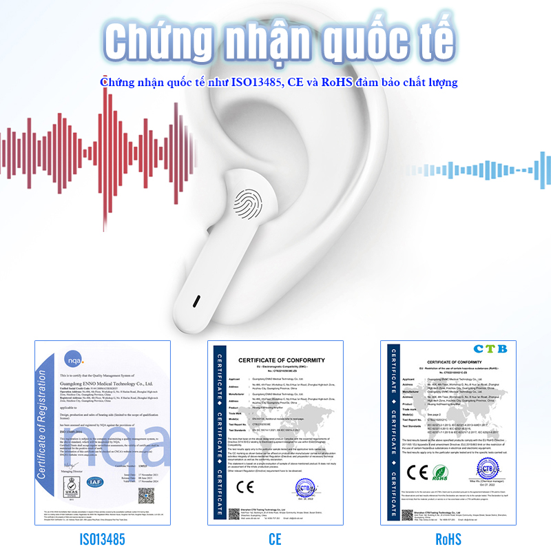 Máy trợ thính đa năng Funmic EN-IA013A