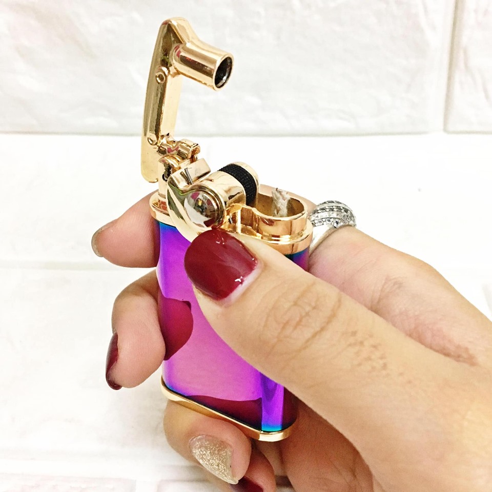 Bật lửa hột quẹt CHIEF xăng đá búng tay đánh lửa CF018 FULLBOX - xài xăng