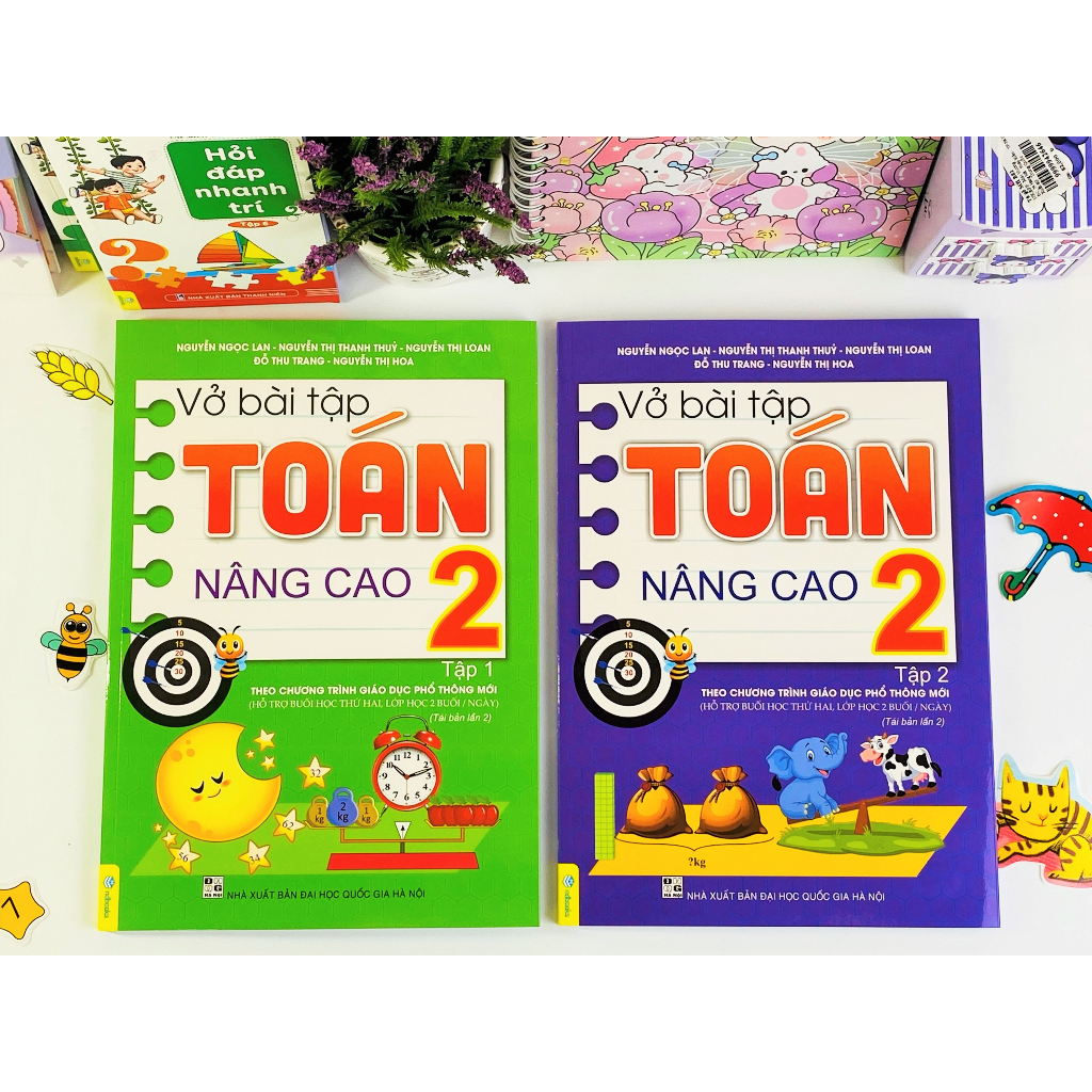 Sách - Vở Bài Tập Toán Nâng Cao 2  - Theo chương trình GDPT mới