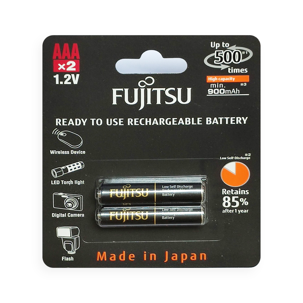 Pin Fujitsu HR-4UTHCEX - AAA900mAh RECHARGEABLE BATTERY - Hàng Nhập Khẩu Chính Hãng