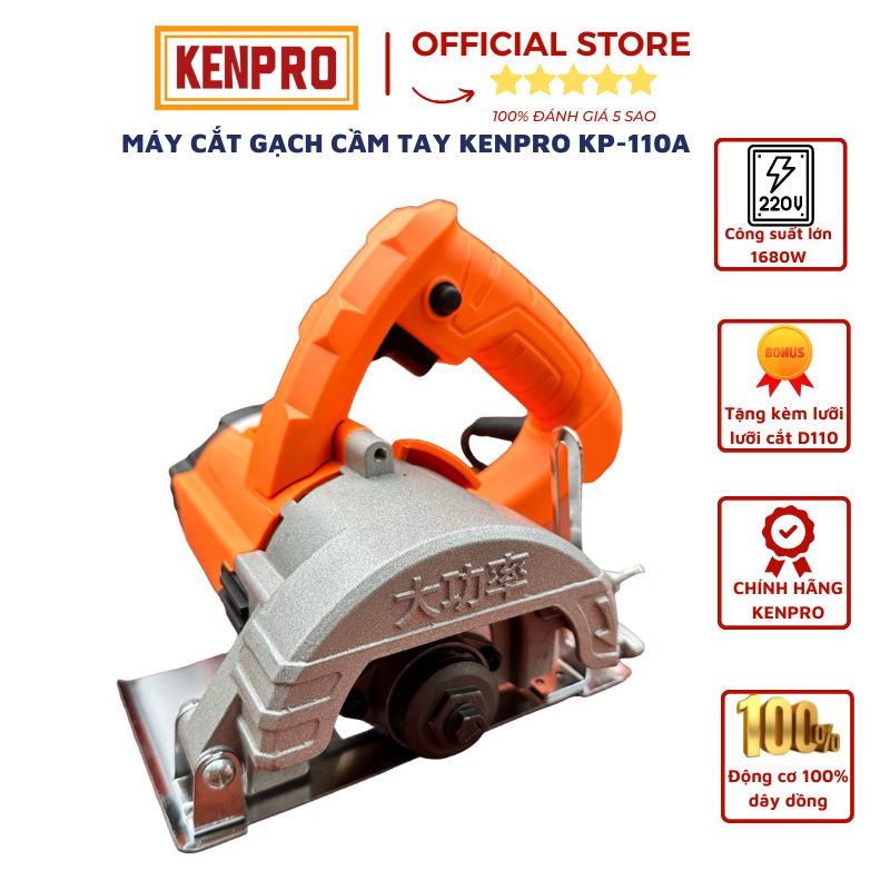 Máy Cắt Gạch Cầm Tay KENPRO KP-110A