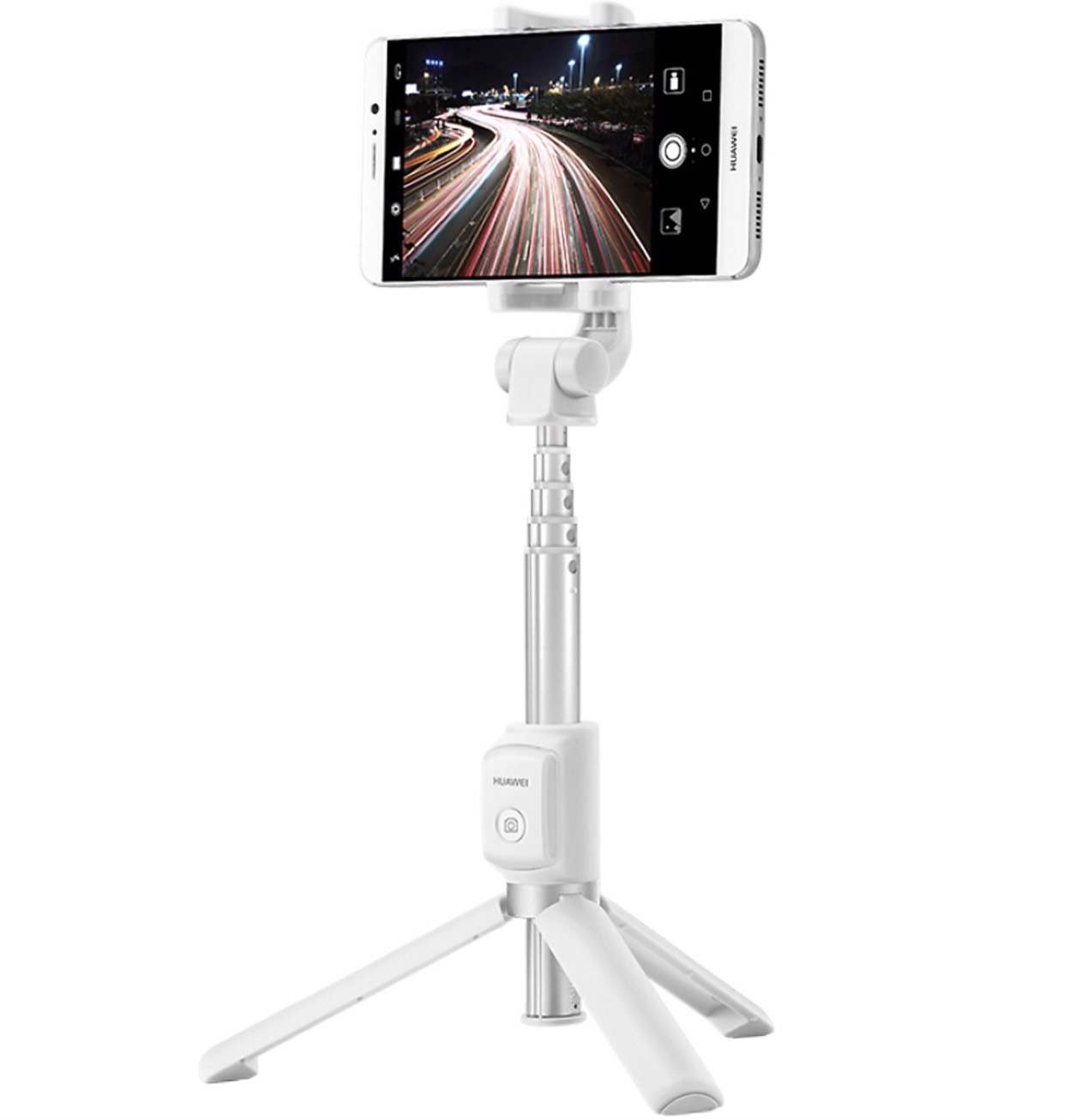 Gậy Tự Sướng Tripod Huawei 360 độ AF15 - Thiết Kế Sang Trọng - Chắc Chắn - Chụp Hình Siêu Đẹp - Màu Trắng - Hàng Chính Hãng