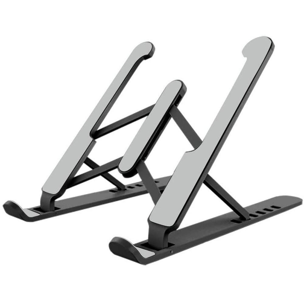 Giá đỡ laptop stand nhựa ABS hỗ trợ tản nhiệt có thể gấp gọn chỉnh độ cao để laptop, ipad, macbook, surface