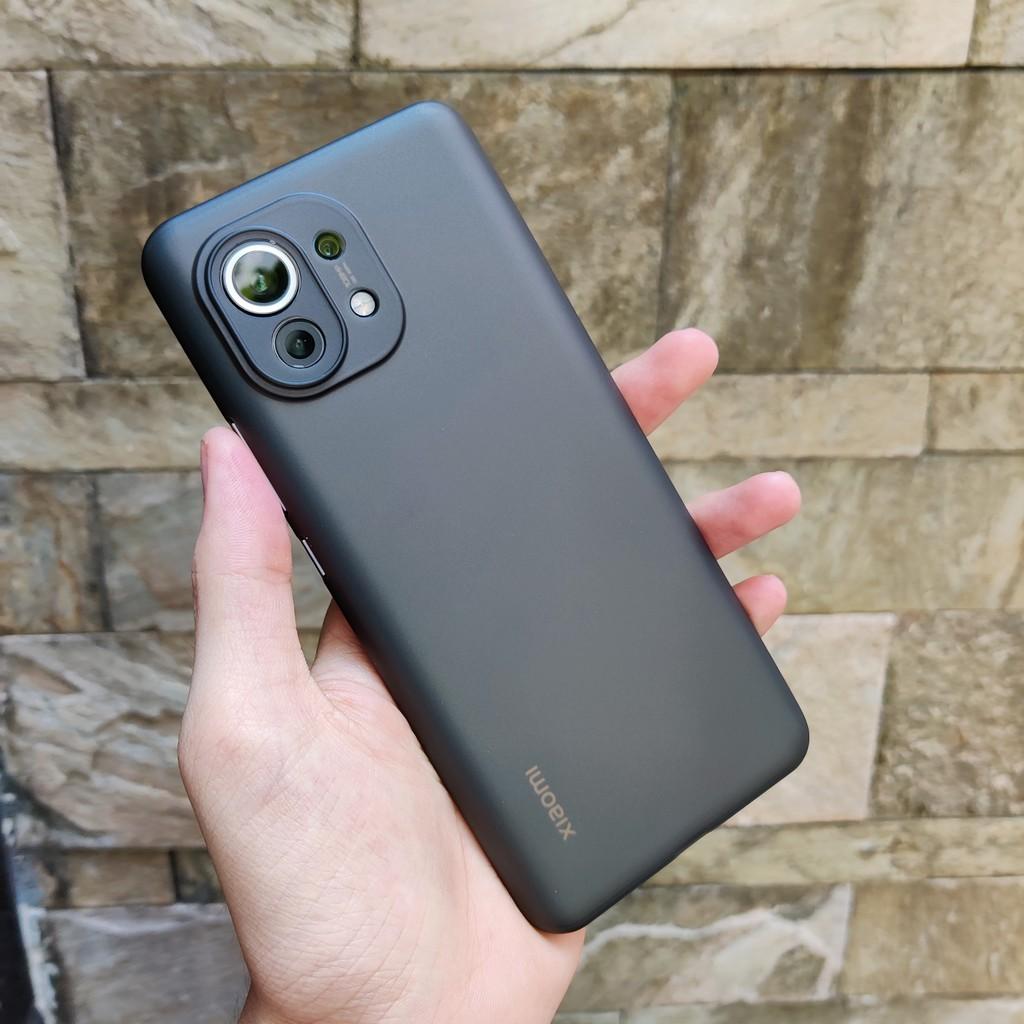 Ốp lưng mi 11 mi 11 ultra dẻo nhựa siêu mỏng giấy chống bám vân tay bảo vệ camera phụ kiện huỳnh tân store.