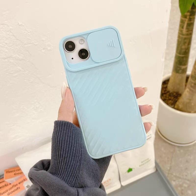 Ốp lưng lphon nắp trượt bảo vệ camera, chống trợt cho các dòng lPhon 6g đến 12 Promax