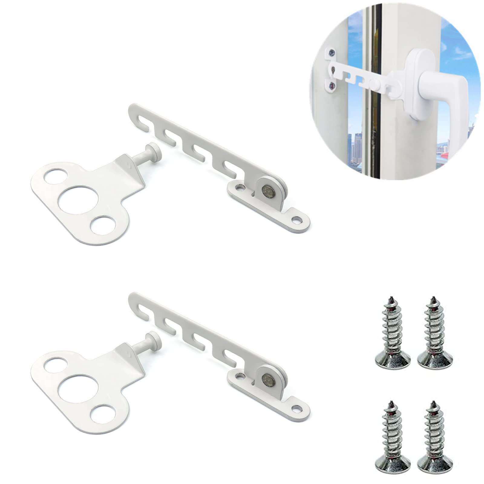 2 mảnh của lễ hội cửa sổ, nút chặn cửa sổ, bảo vệ cửa sổ, thanh bảo vệ phụ phí, bộ điều khiển nghiêng cửa sổ để điều chỉnh nút chặn cửa sổ mở cửa sổ